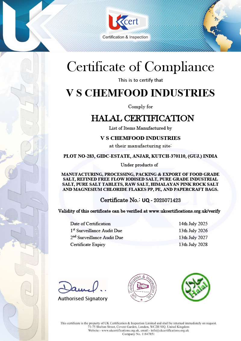 ISO Certificate